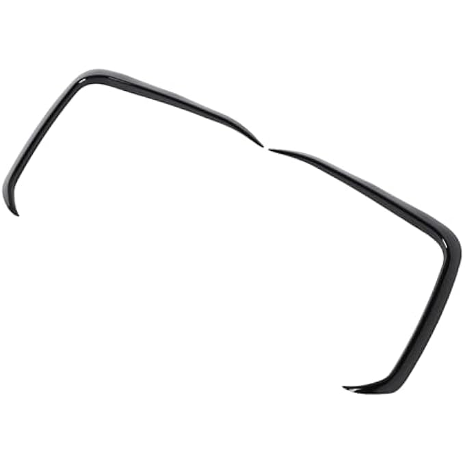 Ejoyous Front Bumper Spoiler Front Bumper Splitter Trim Wind Knife for X6 G06 Sport 2019-2023 ABS Material Enhanced Aerodynamics Sporty Design Increased Downforce (Glossy Black) - Image 1