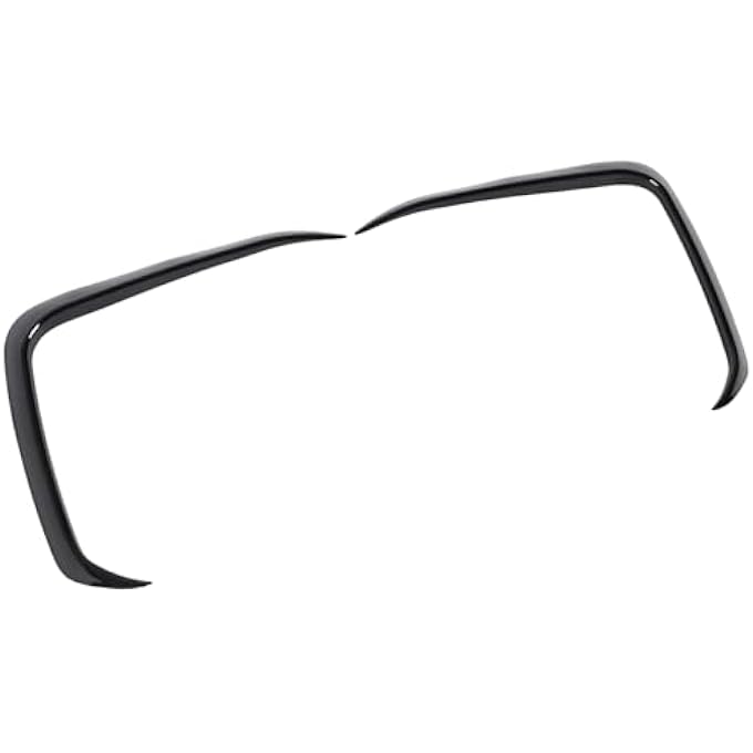 Ejoyous Front Bumper Spoiler Front Bumper Splitter Trim Wind Knife for X6 G06 Sport 2019-2023 ABS Material Enhanced Aerodynamics Sporty Design Increased Downforce (Glossy Black) - Image 4