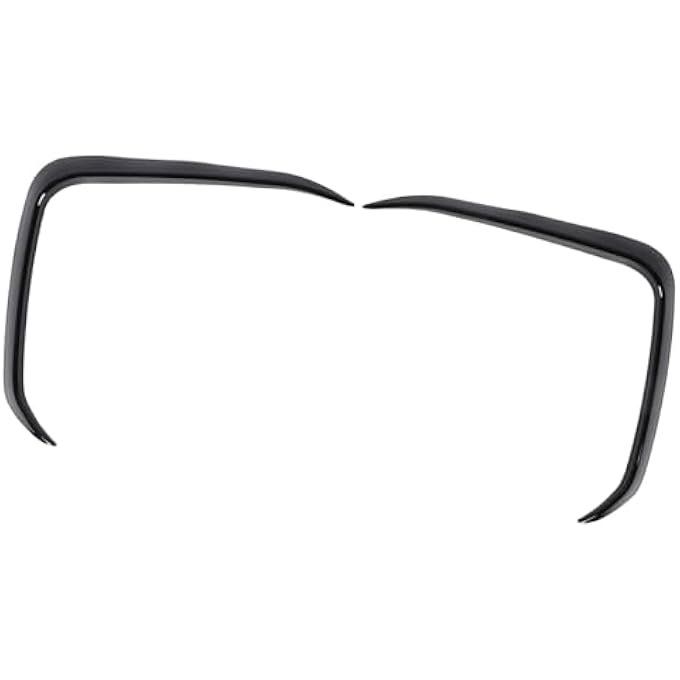 Ejoyous Front Bumper Spoiler Front Bumper Splitter Trim Wind Knife for X6 G06 Sport 2019-2023 ABS Material Enhanced Aerodynamics Sporty Design Increased Downforce (Glossy Black) - Image 3