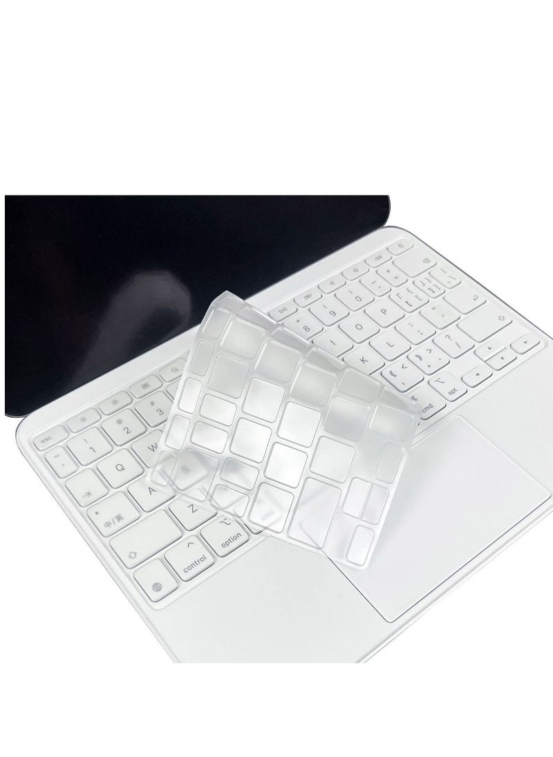 Keyboard Cover for 2022 Apple 10.9 inch iPad(10th Generation) Magic Keyboard Folio Protective Skin, US Keyboard Layout