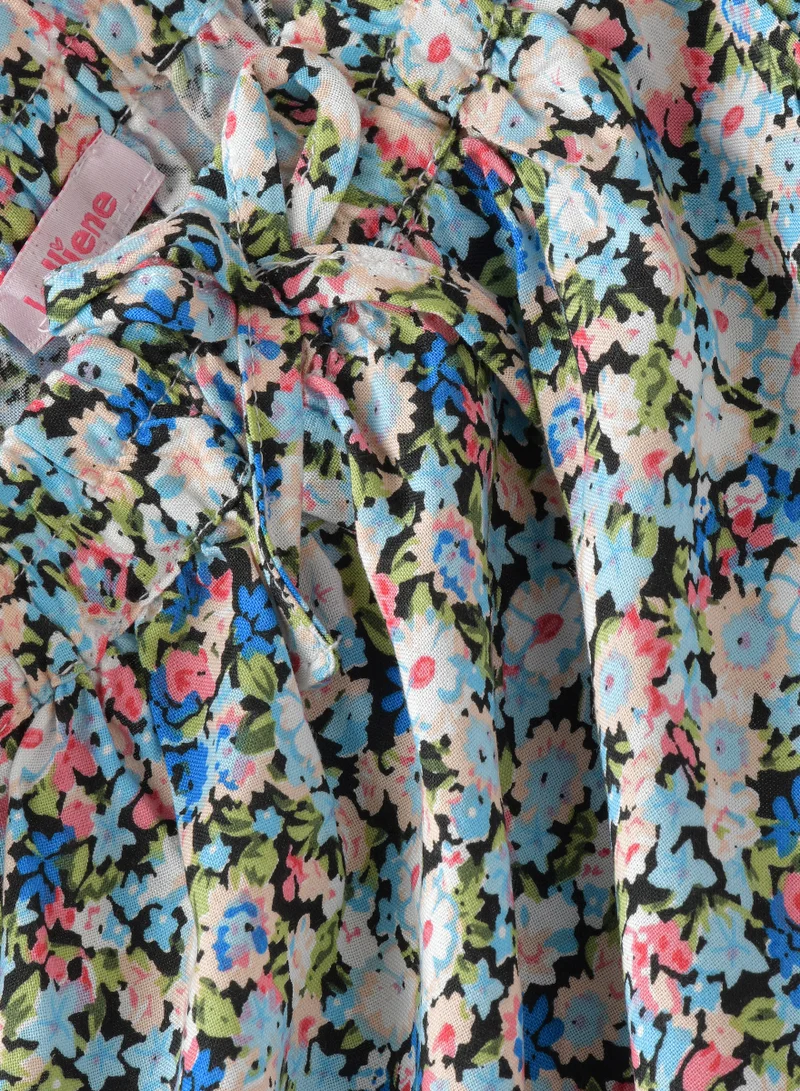 Jelliene Sunny Swirls: Girls' Flowy Viscose Skirt Breezy Fun & Springtime Flair