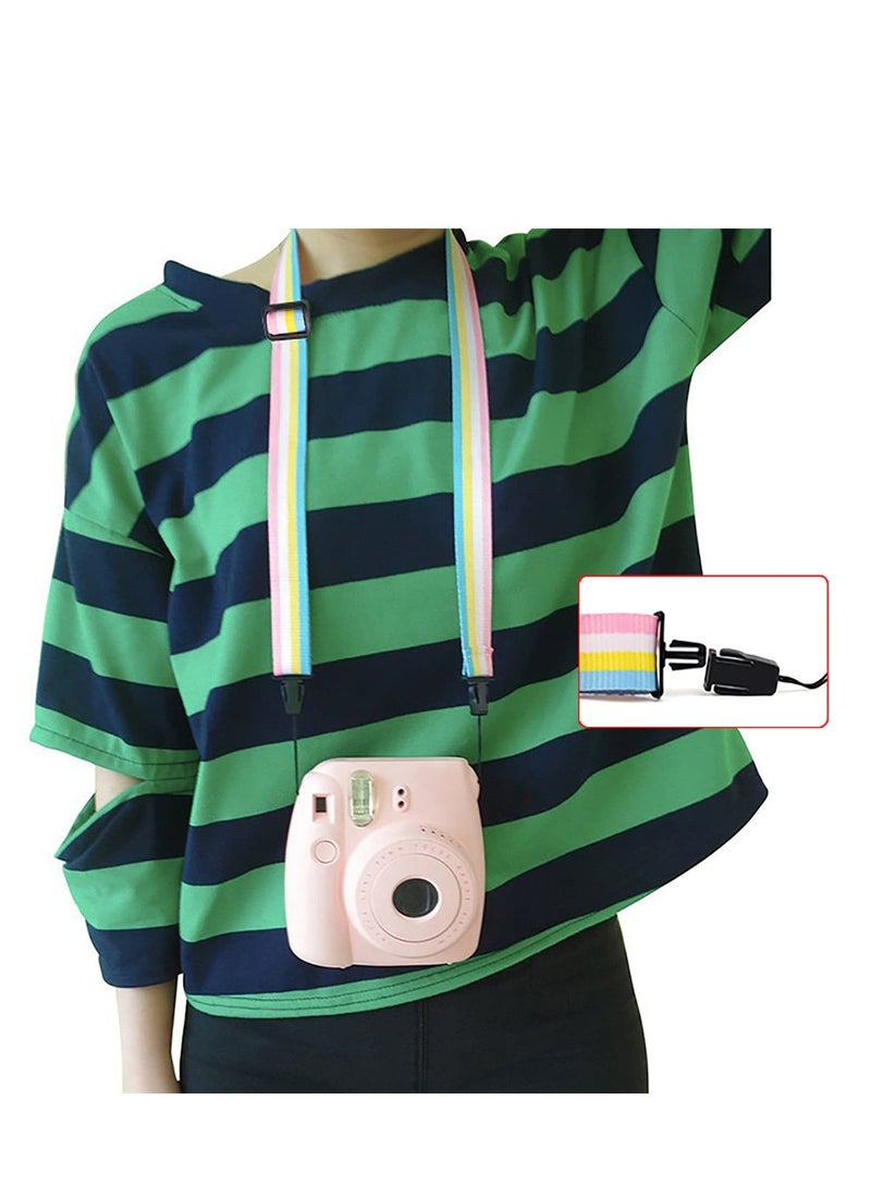 SYOSI Colorful Bundle Kit Accessories Set, Compatible with for Fujifilm Instax Mini 9 8 90 70 11 Camera, Accessory Include Film Stickers, Desk Frames, Hanging Frame, Instax Mini 11 Accessories  - Image 4