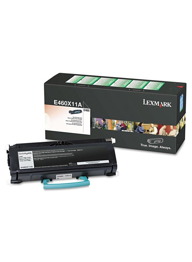 E460X11A E460 Toner Cartridge (Black) in Retail Packaging