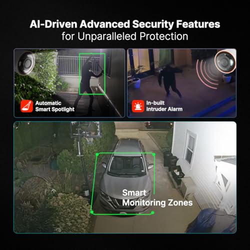Qubo Smart Outdoor 3MP [2K] WiFi Bullet Camera by Hero Group | Color NightPulse Vision | CCTV cam | AI Person Detection | Smart Spotlight | IP66 Weatherproof | Made in India - Image 5