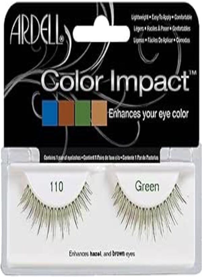 ARDELL Ardell Color Impact Lash Eyelashes Green 