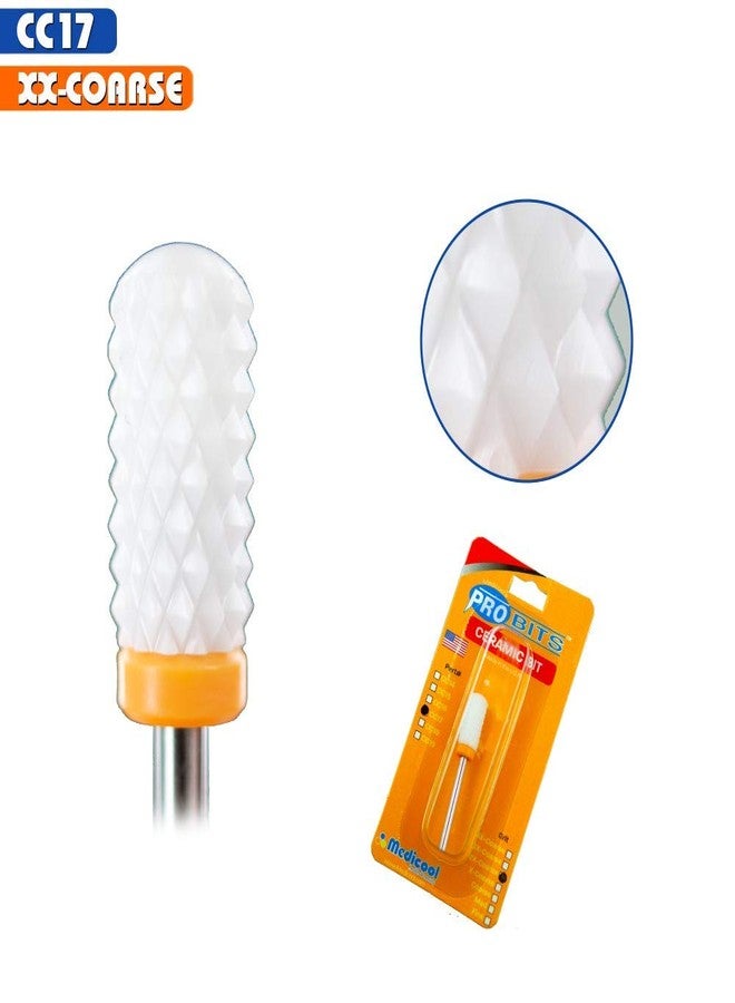 Medicool Ceramic Large Barrel Safety Bit for Manicure | CC17M - Image 5