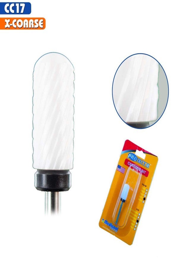 Medicool Ceramic Large Barrel Safety Bit for Manicure | CC17M - Image 4