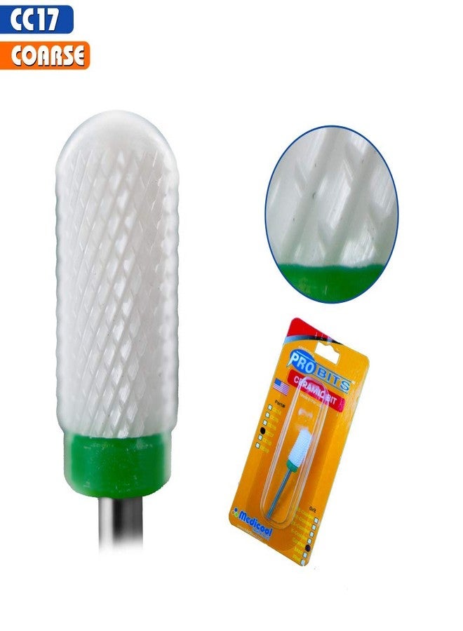 Medicool Ceramic Large Barrel Safety Bit for Manicure | CC17M - Image 3