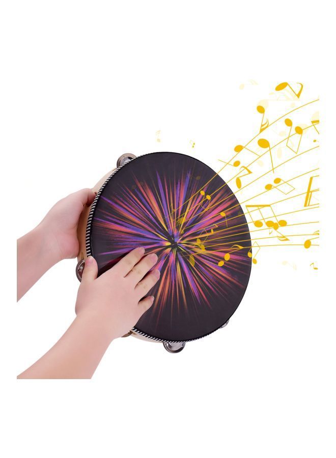 NIBEMINENT Wooden Radiant Tambourine - Image 4