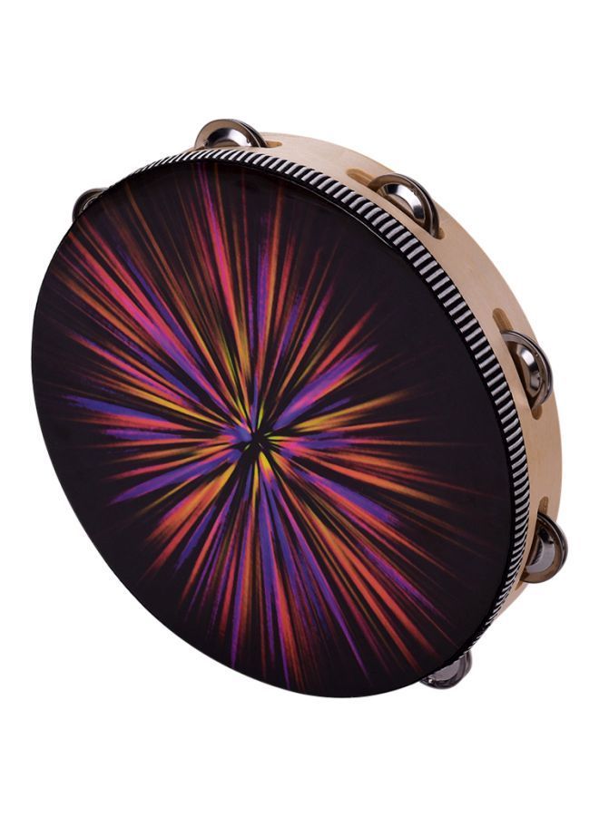NIBEMINENT Wooden Radiant Tambourine - Image 5