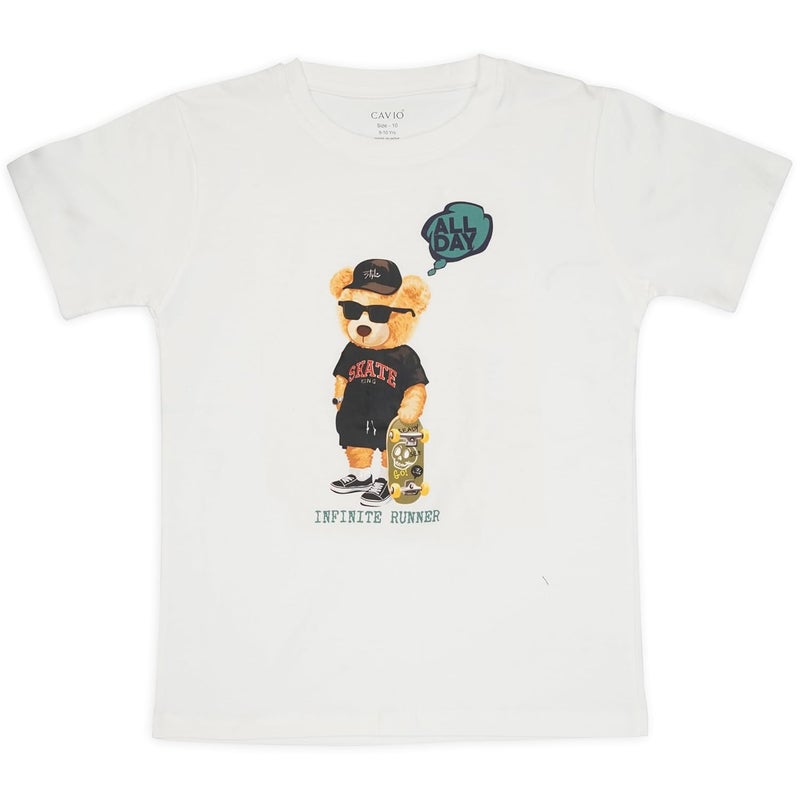 CAVIO Boys Full Sleeves Solid Jacket with T-Shirt - Image 2