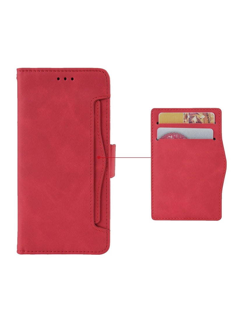 X-level Wallet Case for Samsung Galaxy Z Fold 5 Case with Pen Holder, PU Leather Cover with Card Holders, Wireless Charging Flip Magnetic Back Accessories Compatible for Z Fold 5 [Not Include the Pen] - Image 5