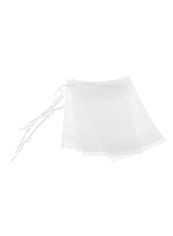 NIBEMINENT Non-Woven Drawstring Tea Heal Seal Filter Bag NF03186081 White