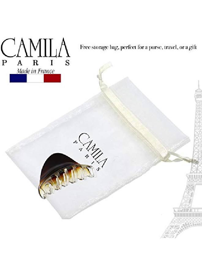 CAMILA Paris Cp2379 French Hair Clip For Women For Thick Volume Hair Brow And Clear Girls Hair Claw Clips Jaw Fashion Styling Hair Accessories For Women Strong Hold No Slip Grip Made In France - Image 5