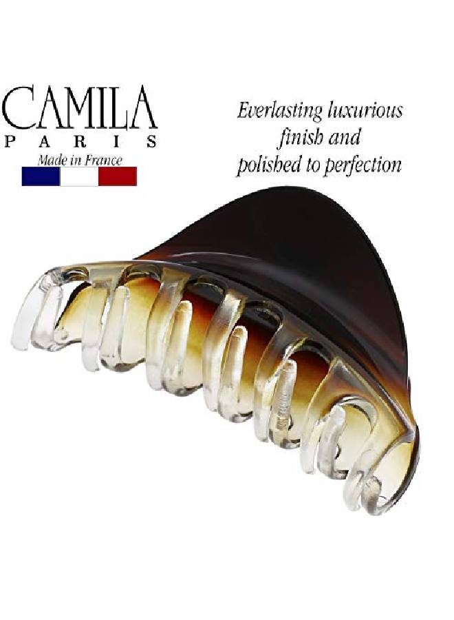 CAMILA Paris Cp2379 French Hair Clip For Women For Thick Volume Hair Brow And Clear Girls Hair Claw Clips Jaw Fashion Styling Hair Accessories For Women Strong Hold No Slip Grip Made In France - Image 3