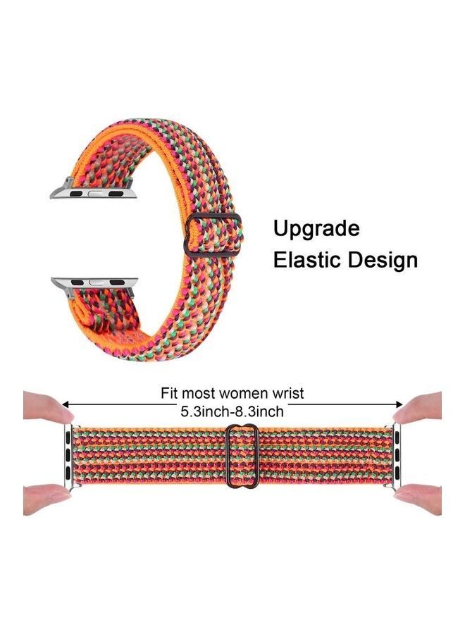 نيبمينينت سوار ساعة بديل مطاطي متعدد الألوان - Image 3