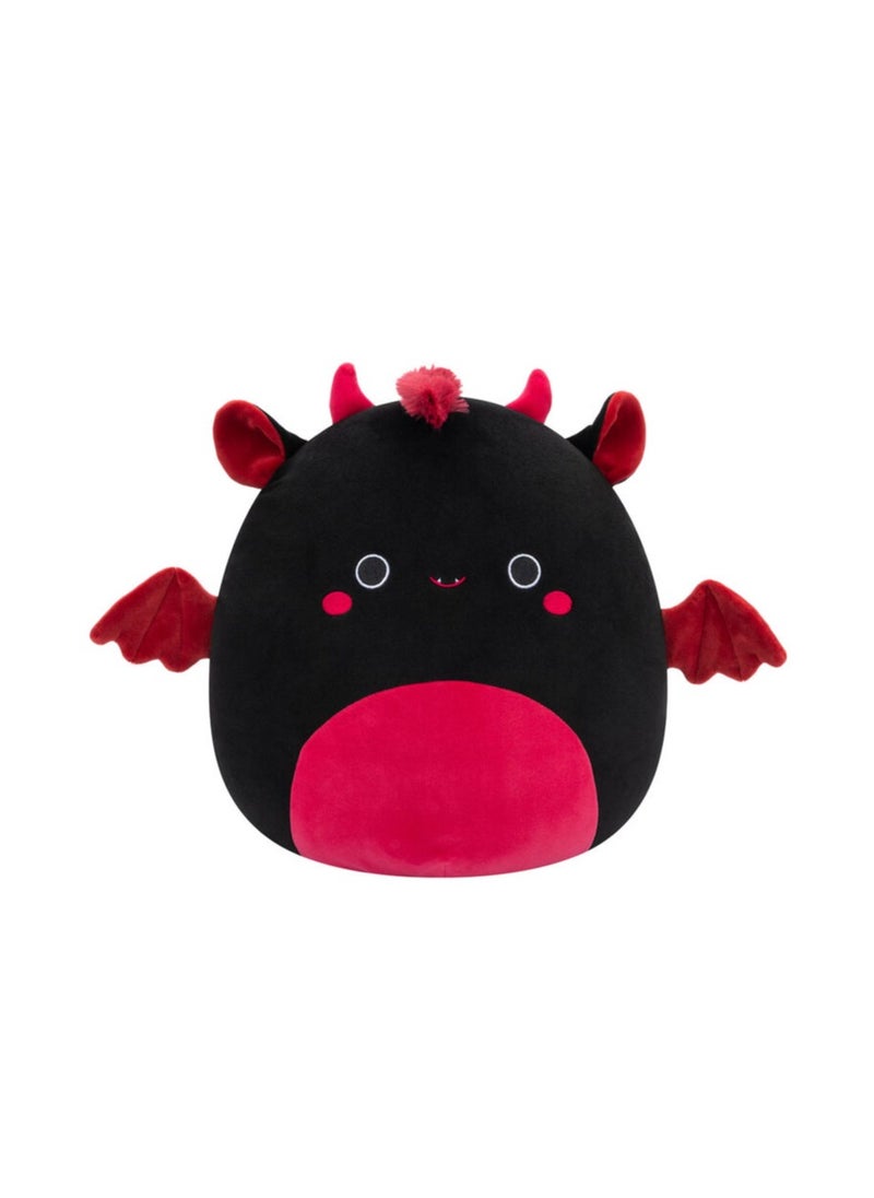 Squishmallows SQUISHMALLOWS 12" - BLACK AND MAROON JERSEY DEVIL 