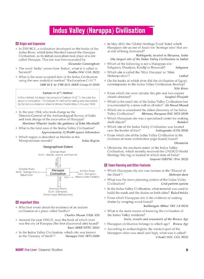 null - Arihant NCERT Based GK/GS General Studies One Liner 2025 Updated Edition | 25000+ Exam Facts | Complete Coverage of GK/GS | 500+ PYQ Facts asked in various exams of 2024 - Image 1