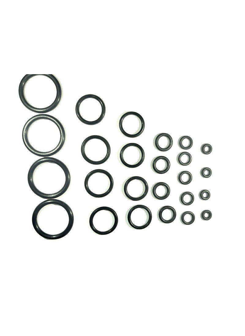 docooler Docooler 419PCS Assortment Set Seal Gasket Universal NBR Rubber Oil Resistance Oring Kit 