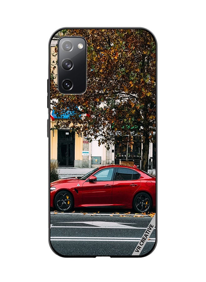 VR CREATIVE Protective Case Cover For Samsung Galaxy S20 FE 5G Alfa Romeo Guilia Design Multicolour - Image 1