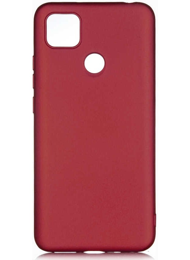 Nevarium Xiaomi Redmi 9c Case Silicone Soft Textured Premium - Plum 