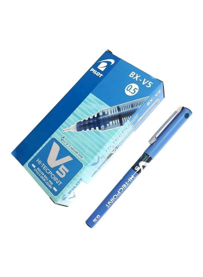 NIBEMINENT 12-Piece Hi-Tecpoint Roller Ball Pen Blue/Black - Image 3