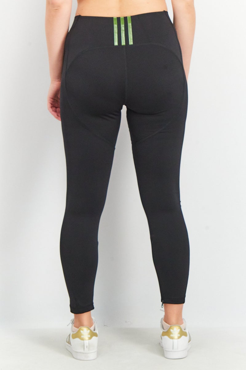 Adidas Adidas x Karlie Kloss Women Sportswear Fit Running Leggings, Black  - Image 3