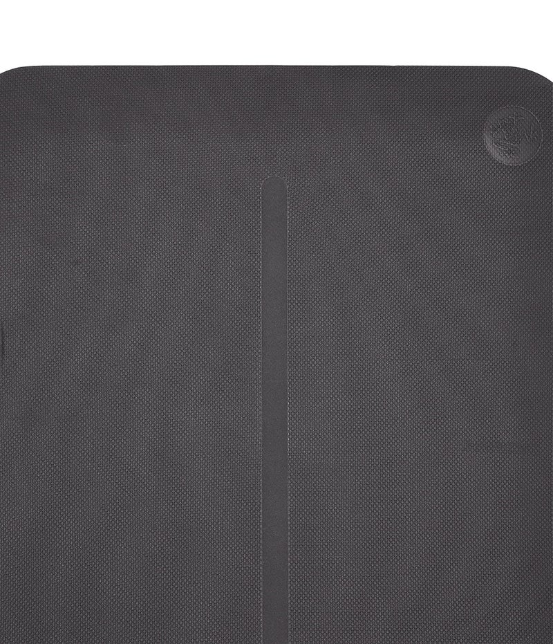 Manduka Begin Yoga Mat 68" - 5mm Cushioning | Comfortable, Lightweight & Reversible with Alignment Stripe | Budget-Friendly | 68 x 24 inches | Steel Grey - Image 4