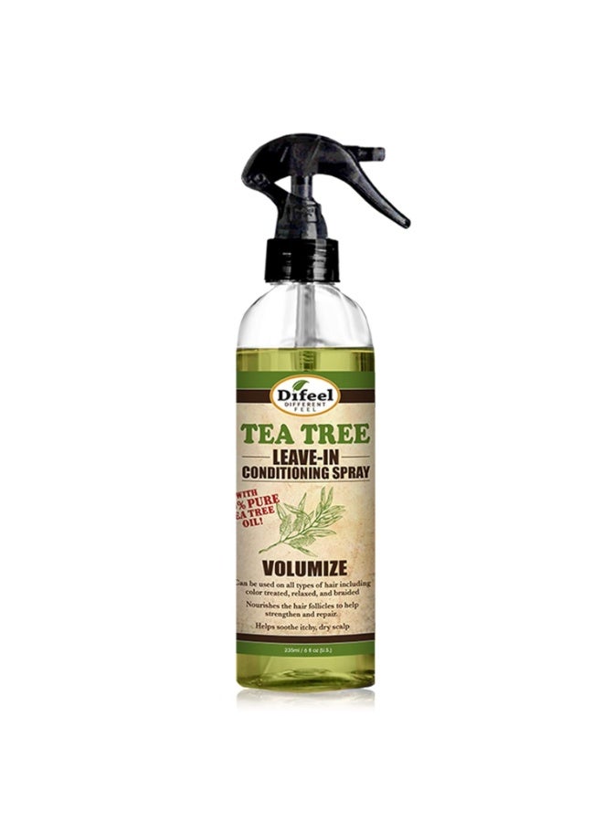 difeel Difeel Volumize Leave in Conditioning Spray with 100% Pure Tea Tree Oil 6 ounce