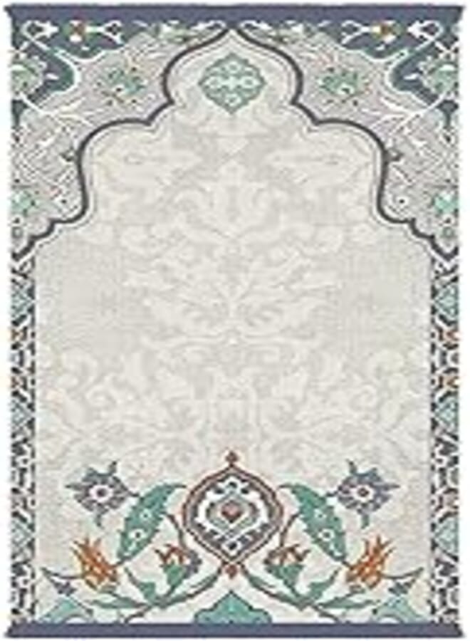 Joud praying rug with persian print, 64 x 114 cm - multi color