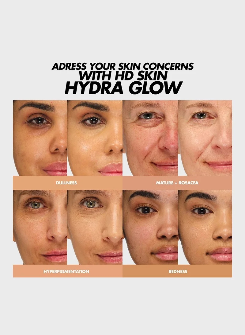 MAKE UP FOR EVER Hd Skin Hydra Glow Foundation  1Y16 - Warm Beige
