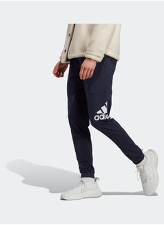 Adidas Essentials Single Jersey Tapered Badge Of Sport Joggers  - Image 1