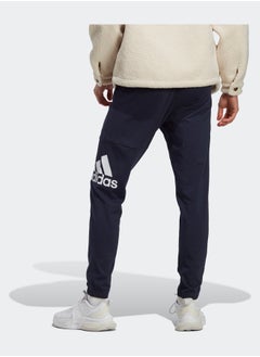 Adidas Essentials Single Jersey Tapered Badge Of Sport Joggers  - Image 2