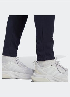 Adidas Essentials Single Jersey Tapered Badge Of Sport Joggers  - Image 5