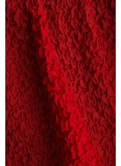 H&M Bubble-hem bandeau dress