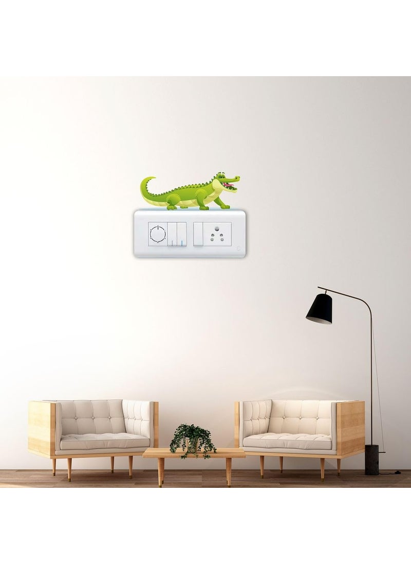 CVANU CVANU Set of 15 Animal Picture Printed on Vinyl Sticker for Switch Board Sticker Decal 21inchX50inch_S388  - Image 2