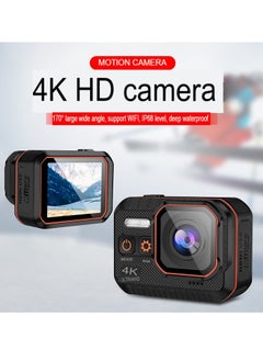 Generic Action Camera, 4K Waterproof Sports Camera, Easy To Carry Lightweight Outdoor Camera, Multifunctional Vlogging Camera For Outdoor Sports Vlogs Content Creation, (1pc)  - Image 2
