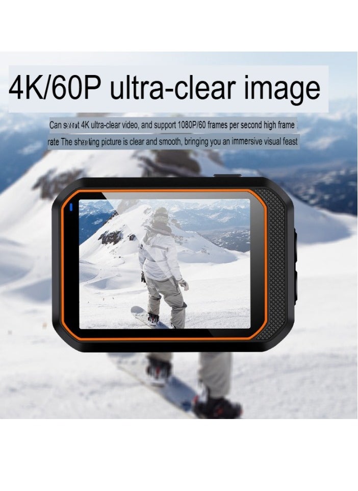 Generic Action Camera, 4K Waterproof Sports Camera, Easy To Carry Lightweight Outdoor Camera, Multifunctional Vlogging Camera For Outdoor Sports Vlogs Content Creation, (1pc)  - Image 4