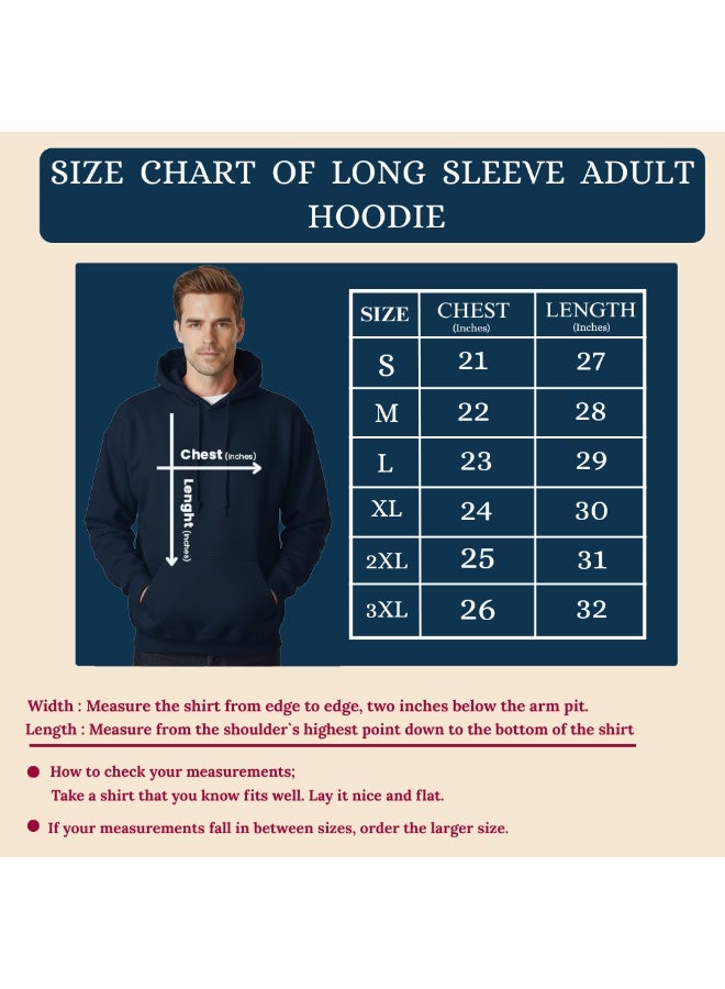 PRINTSHOP4ME Hoodie For Men-Pullover Classic Hoodie For Mens-Soft&Comfortable Hoodie For Daily Wear,No Zipper,Warm&Stylish Sweatshirt For Fall&Winter - Image 2