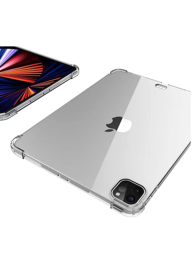 Silicon Clear Case for iPad Pro 12.9'' (5th Gen ) 2021, TPU Shockprooof Back Cover, Slim-Fit Protective Case for iPad Pro 12.9 inch 5th Generation - Image 4