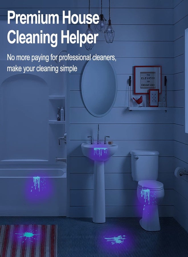 فانسكاي مصباح فانسكي بالأشعة فوق البنفسجية، كاشف بول الحيوانات الأليفة بـ 51 مصباح LED، مناسب لبول الكلاب والقطط، والبقع الجافة، وبق الفراش، ومعالجة الراتنج، وكاشف العقارب. - Image 3