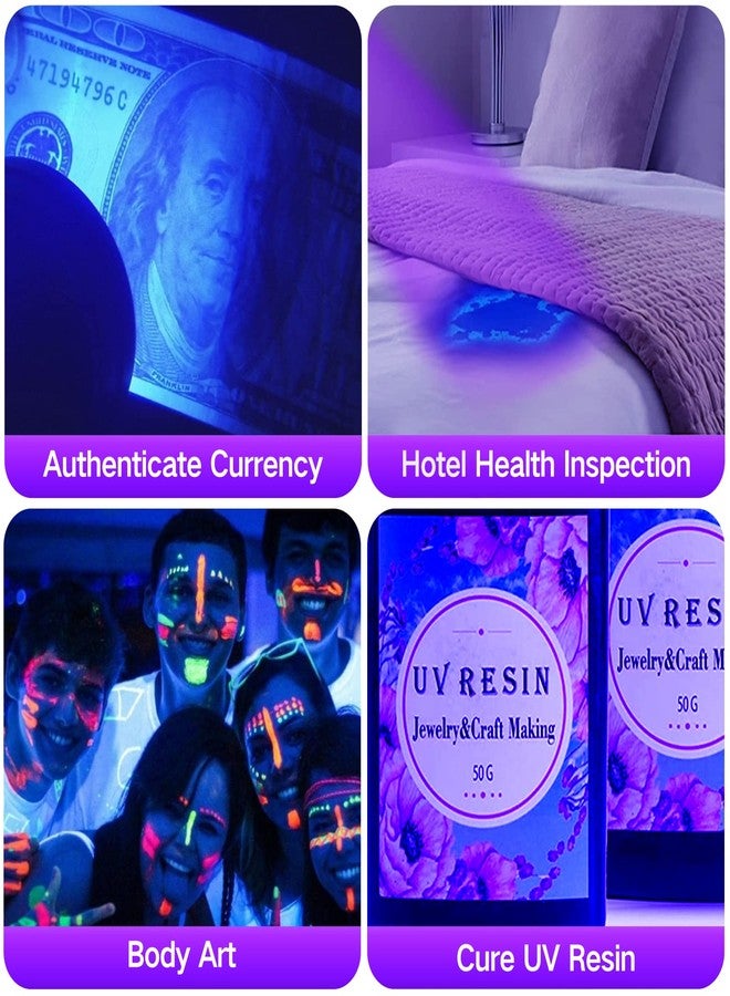 فانسكاي مصباح فانسكي بالأشعة فوق البنفسجية، كاشف بول الحيوانات الأليفة بـ 51 مصباح LED، مناسب لبول الكلاب والقطط، والبقع الجافة، وبق الفراش، ومعالجة الراتنج، وكاشف العقارب. - Image 5