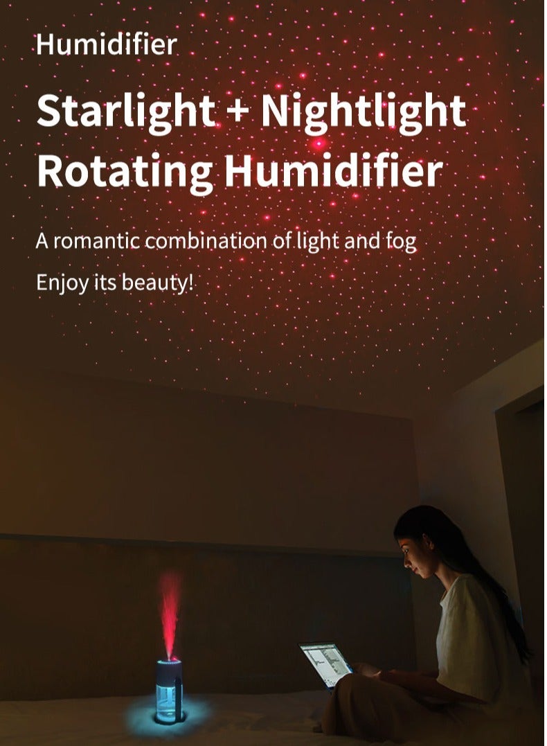 Car Portable Romantic Starry Sky Aromatherapy Aroma Diffuser Essential Oil Air Humidifier  - Image 3