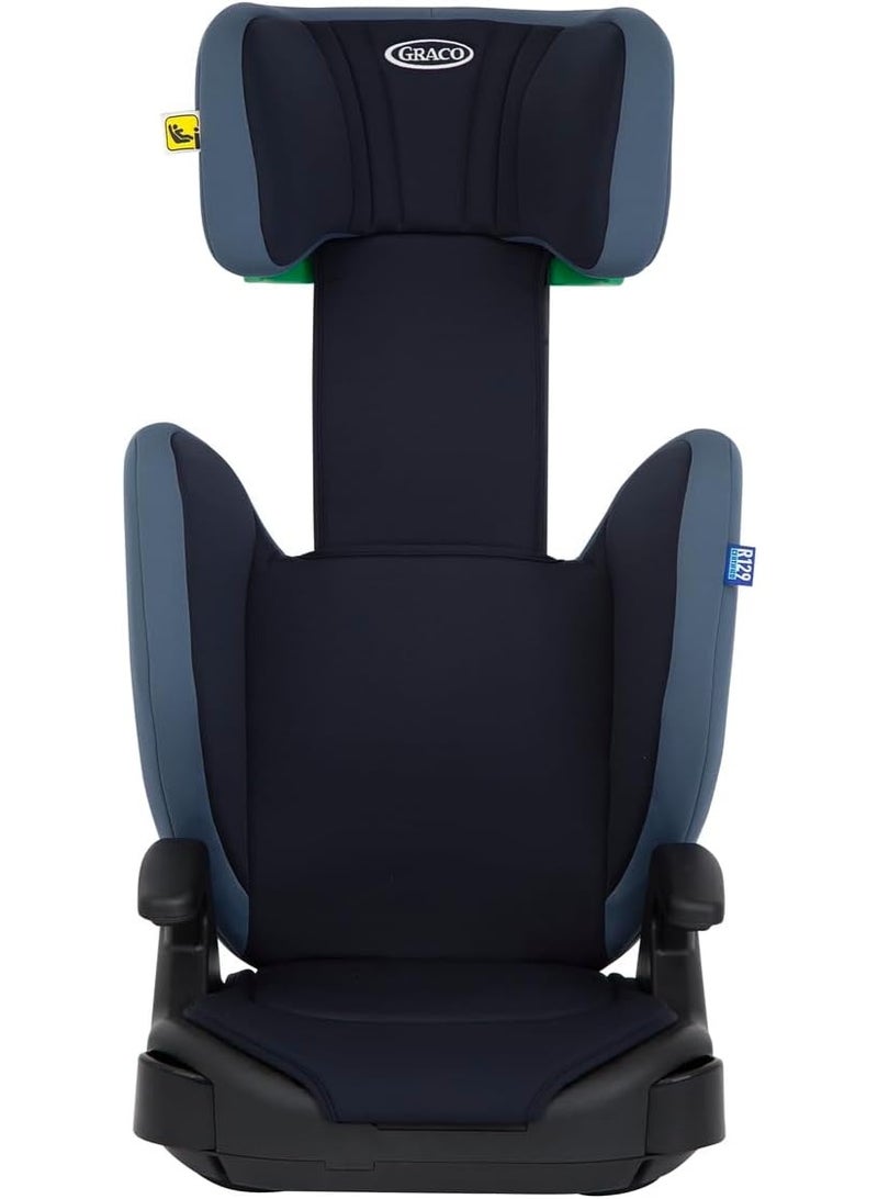 Graco Junior Maxi i-Size R129 Height Adjustable Armrests and Headrest, Lightweight with Drink Holder, 3.5-12 Years (100-150 cm), Height Adjustable Armrests and Headrest, Lightweight, with Drink - Image 4