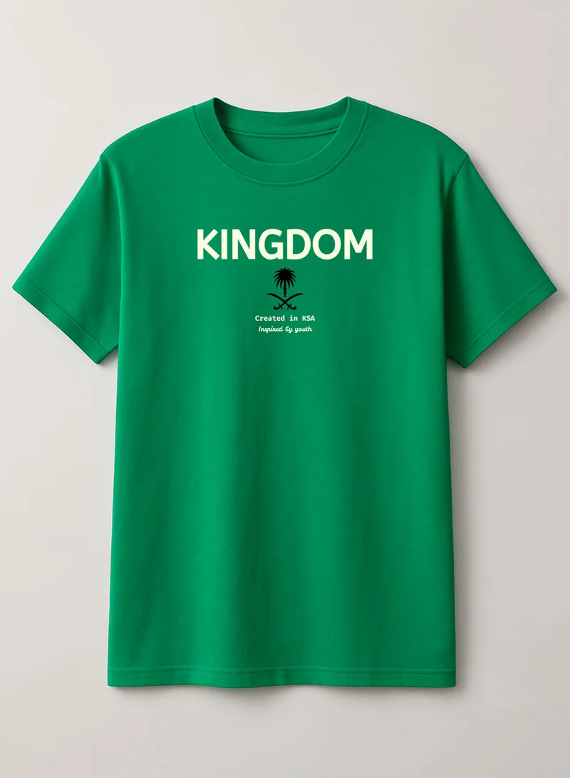 LOWHA Cotton T-Shirt for Saudi National Day or Everyday Saudi Pride Wear for Women & Men