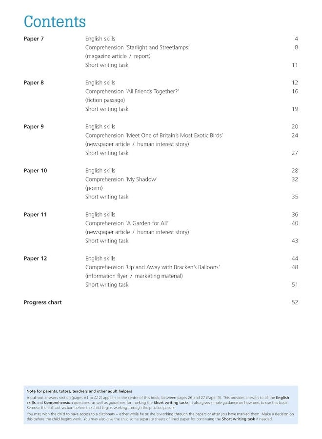 Schofield & Sims Ltd 11+ English Progress Papers Book 2: KS2, Ages 9-12 - Image 4