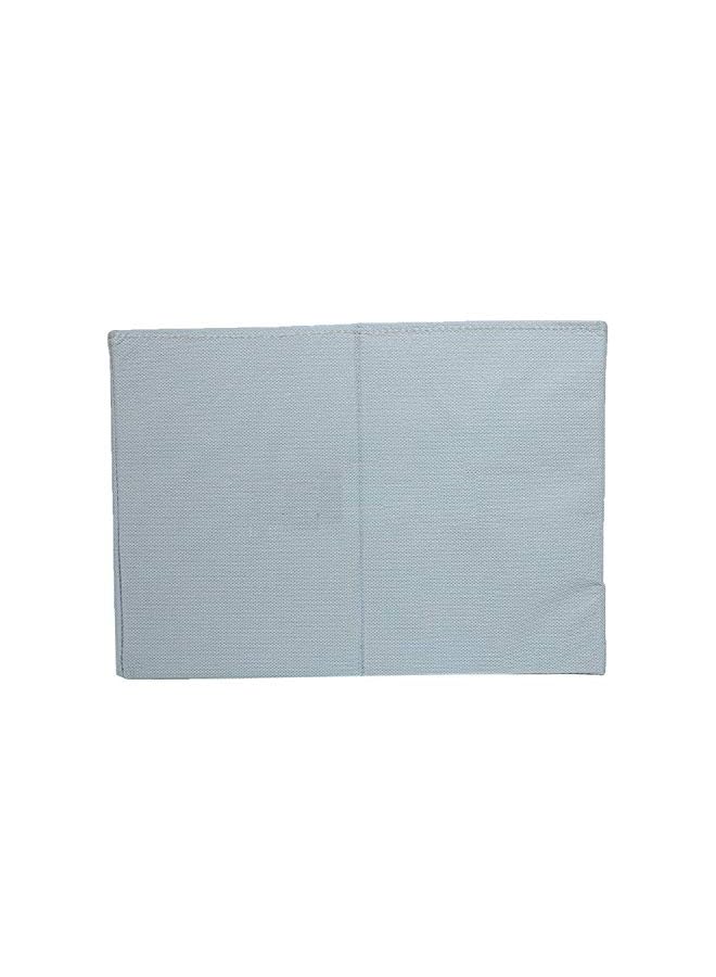 Zaboon Nonwoven 4 Pieces Shirt Stacker Wardrobe Organizer Grey 40X25X24 Cm - Image 3