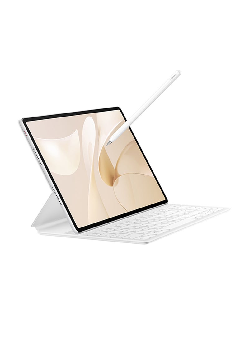 هواوي جهاز MatePad 12X اللوحي مقاس 12 بوصة باللون الأبيض، ذاكرة وصول عشوائي 12 جيجابايت، سعة تخزين 256 جيجابايت، واي فاي، مع لوحة مفاتيح انزلاقية، تطبيق GoPaint الاحترافي - إصدار الشرق الأوسط - Image 2