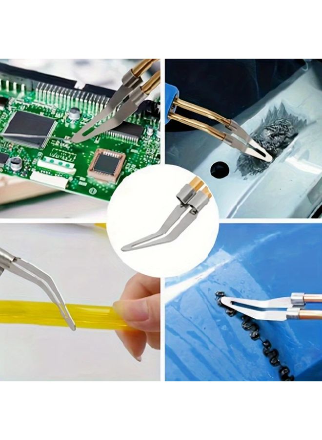 3pcs Plastic Welding Smoothing Tool Quick Heat Conduction for Car Bumper Fender Motorcycle Panel Repair - Image 5