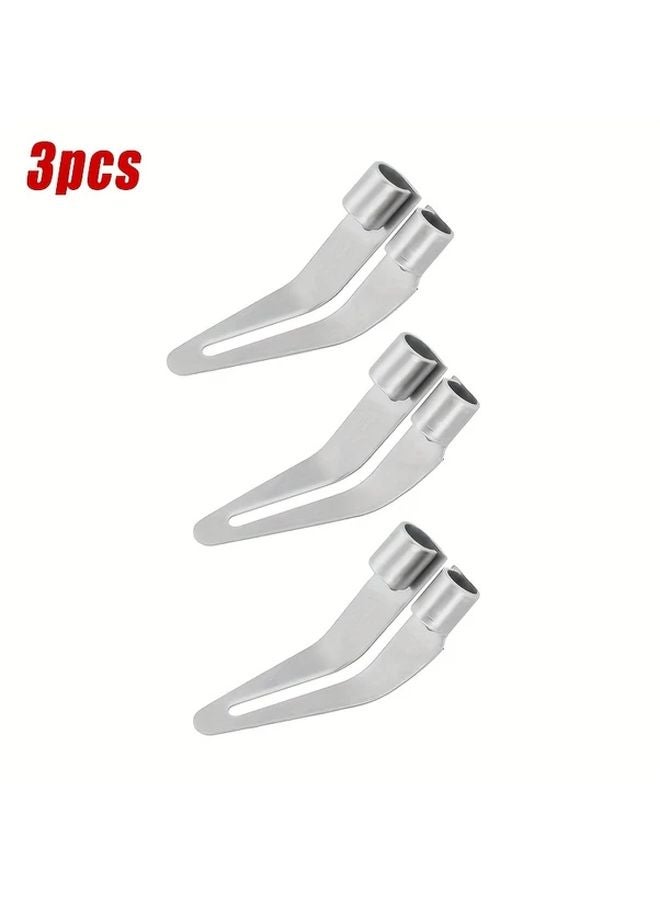 3pcs Plastic Welding Smoothing Tool Quick Heat Conduction for Car Bumper Fender Motorcycle Panel Repair - Image 1